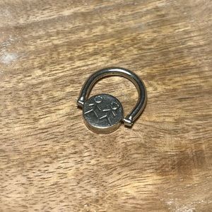 Friends Swivel Spinner 925 Sterling Silver Pendant